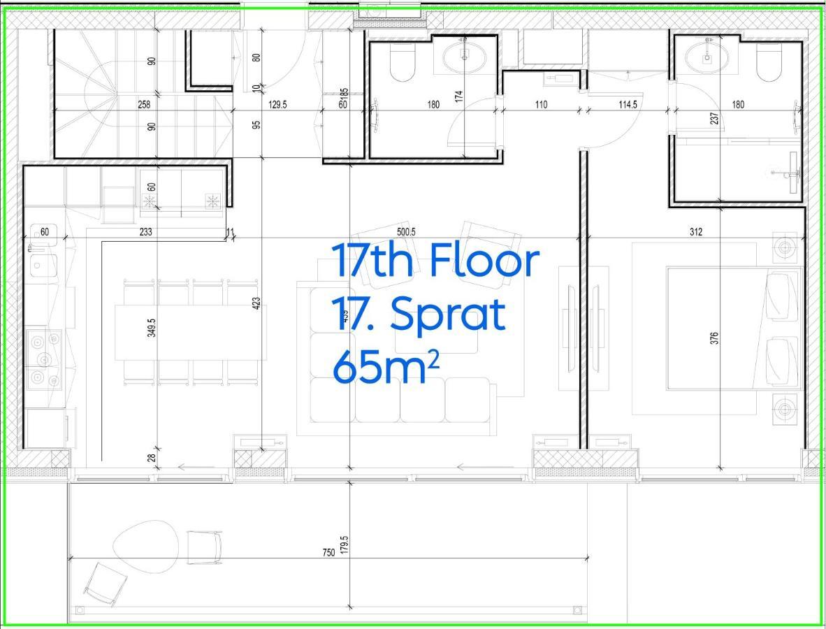 BW Terrace Top Floor Apartments With River View & Self Check-In Belgrad Exterior foto
